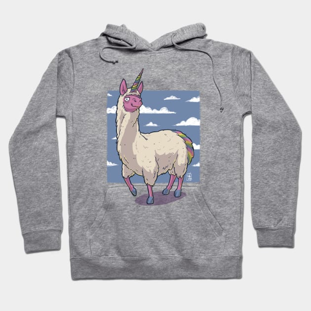 Llama elemental Hoodie by MBGraphiX